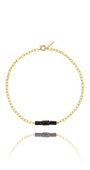 Young - Necklace-Three Stones
