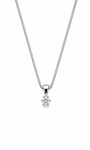 GULLHÁLSMEN – 14 KT – DEM 0,10 ct