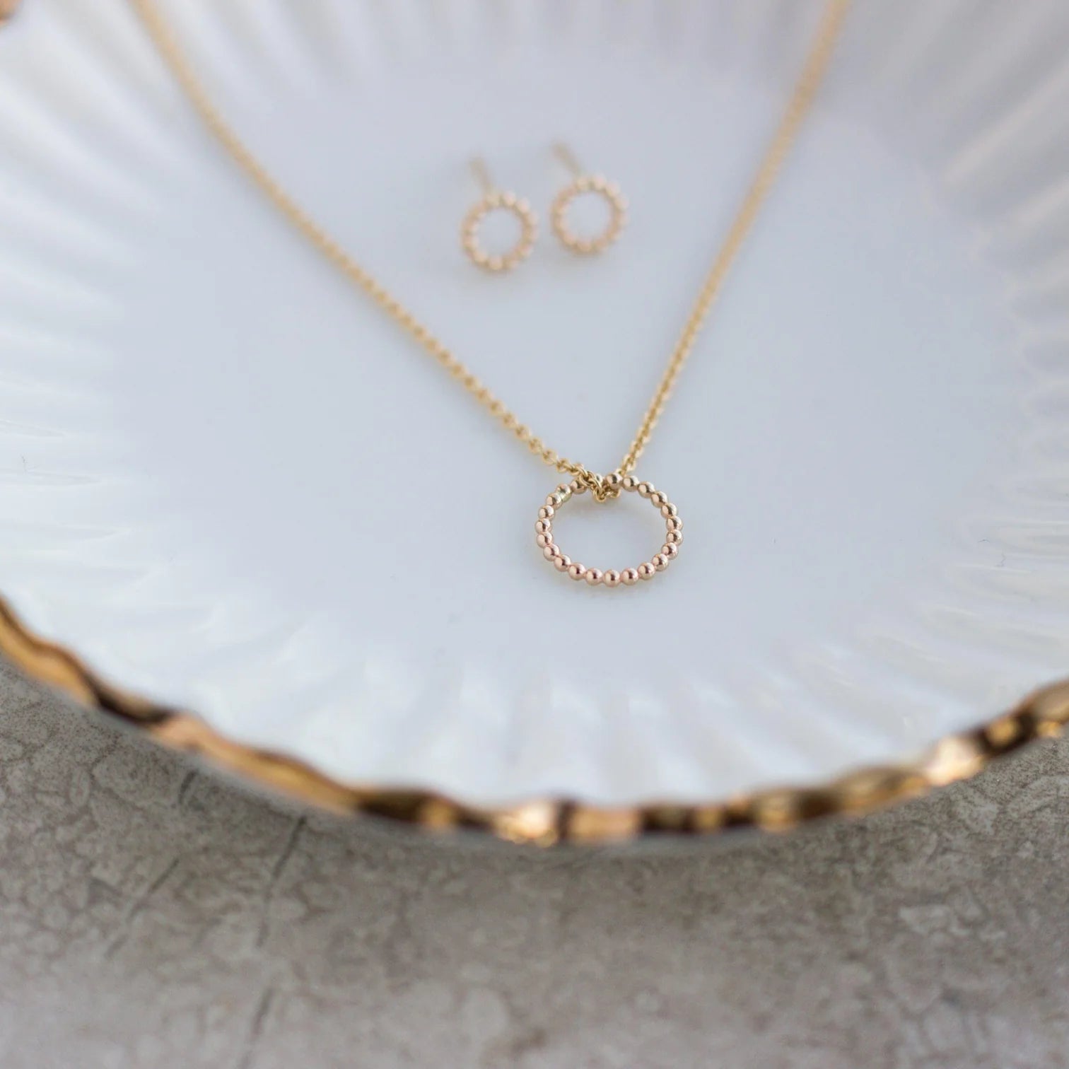 Delicate Dot Earrings
