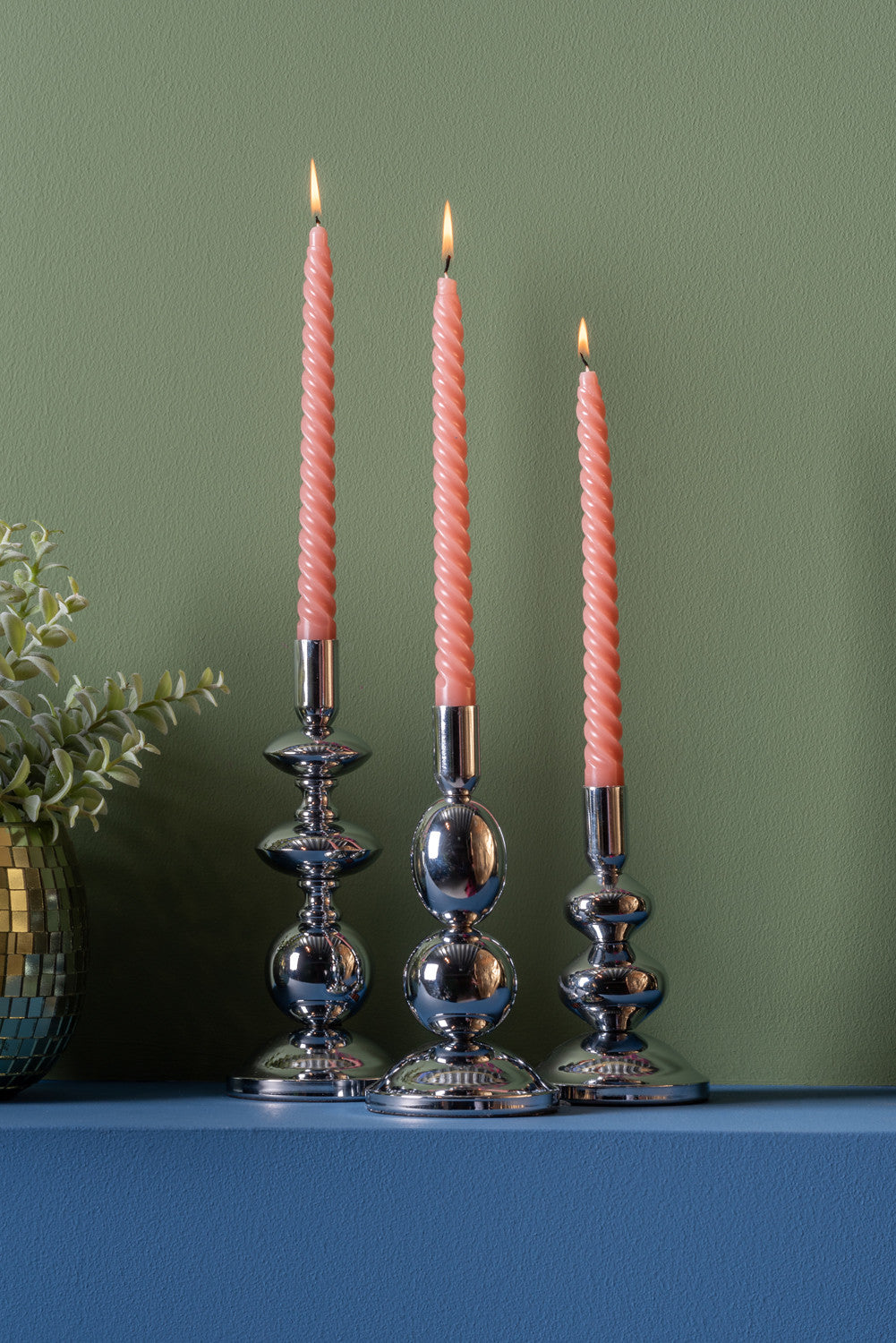 KERTASTJAKI – Dazzle Small – Silfur