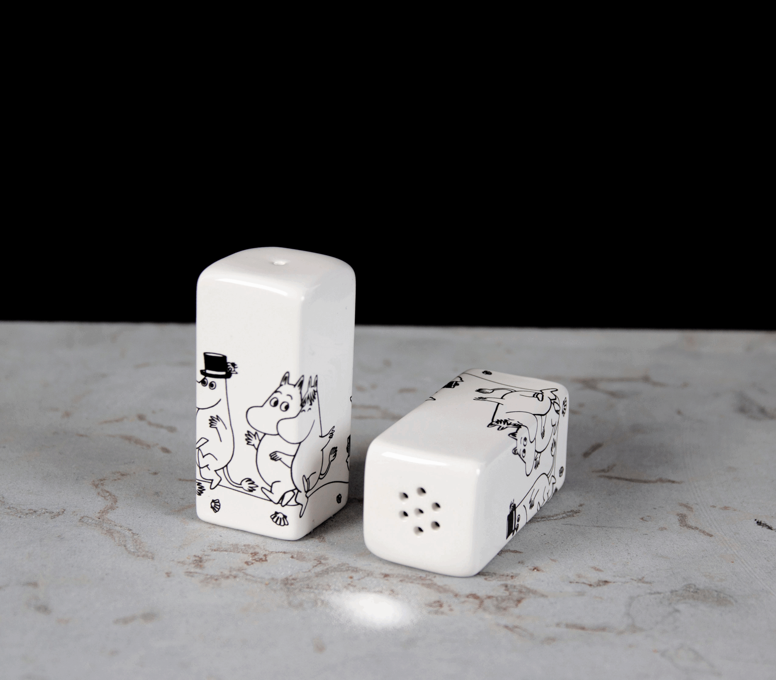 Salt og pipar – MOOMIN FAM – svartur