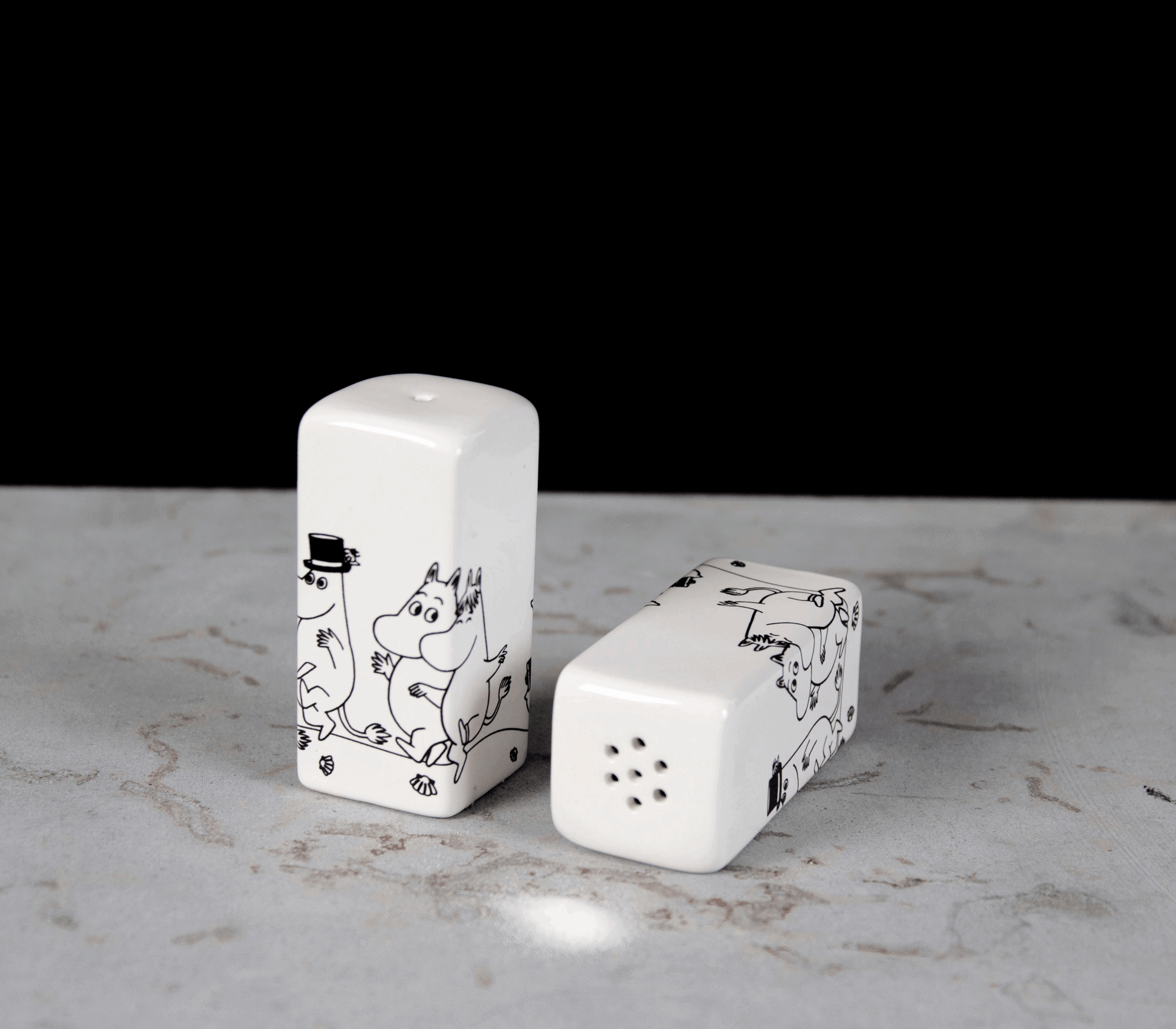 Salt og pipar – MOOMIN FAM – svartur