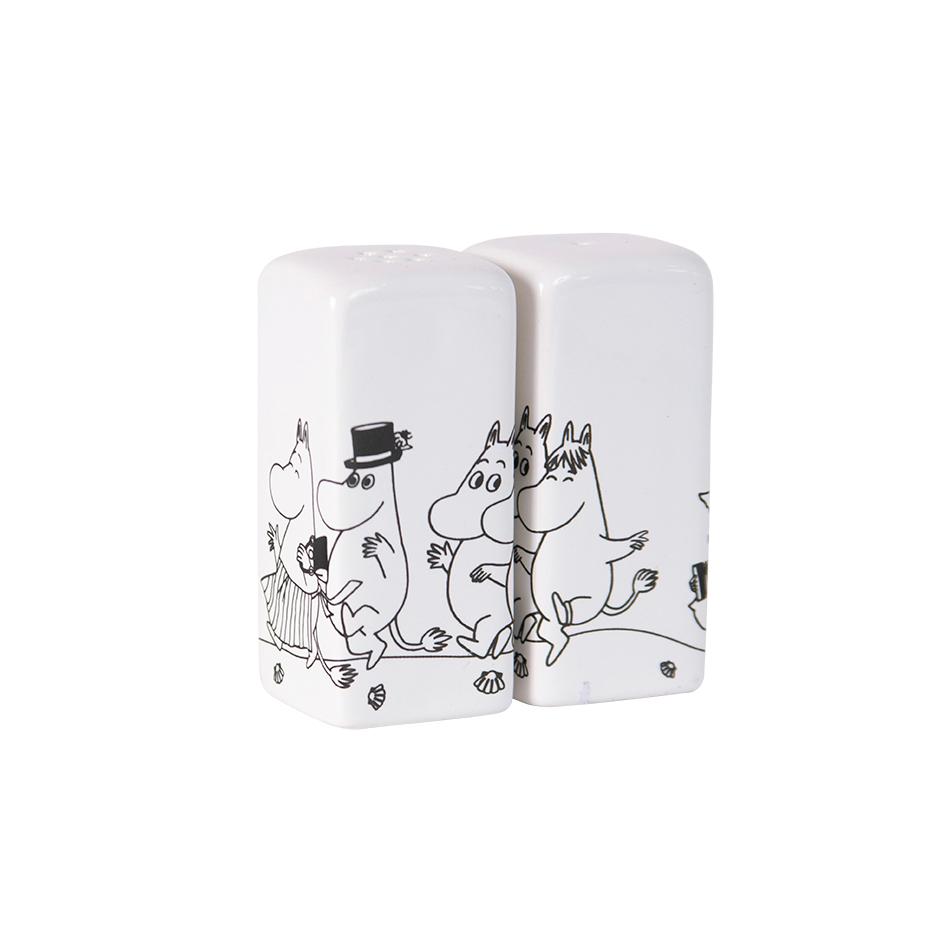 Salt og pipar – MOOMIN FAM – svartur