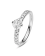 Venice Solitaire – 14 kt gull – Lab grown demantar