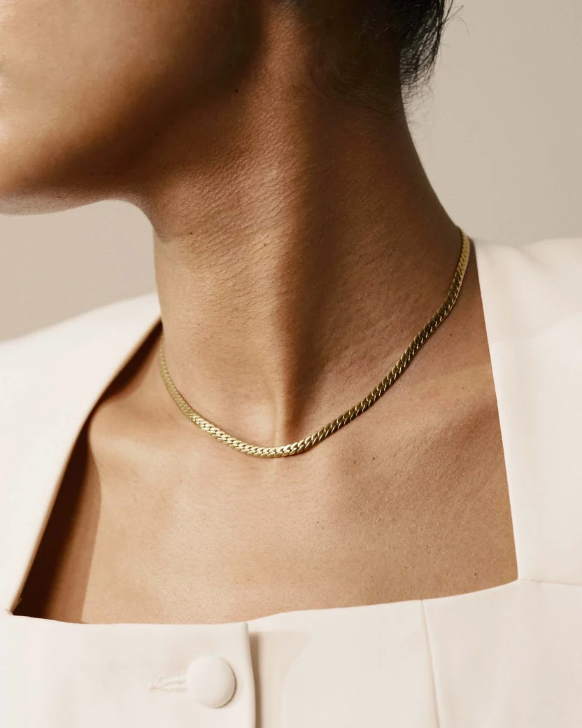 Serpentine Chain Necklace
