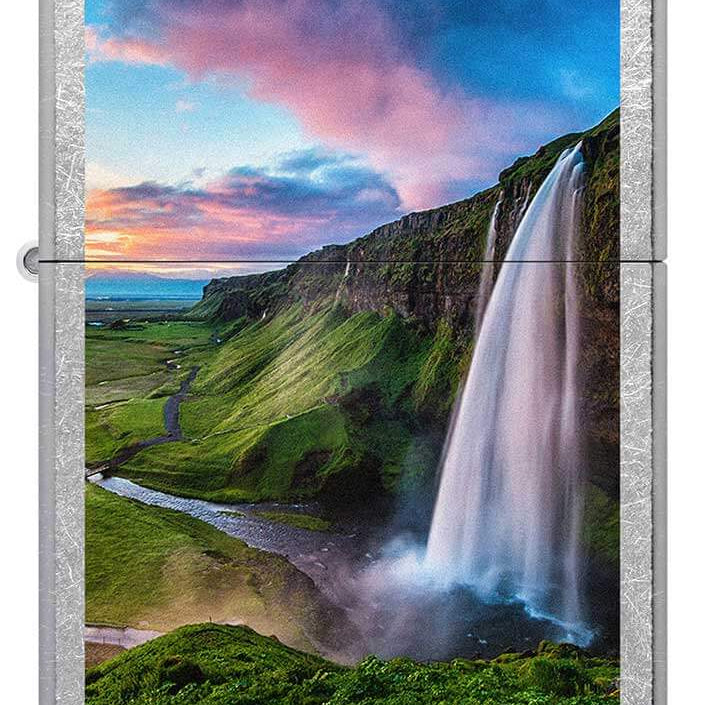 ZIPPO – Seljalandsfoss Street Króm