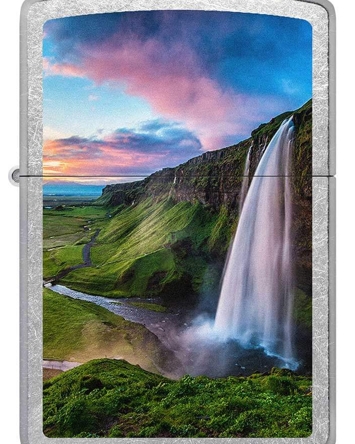 ZIPPO – Seljalandsfoss Street Króm