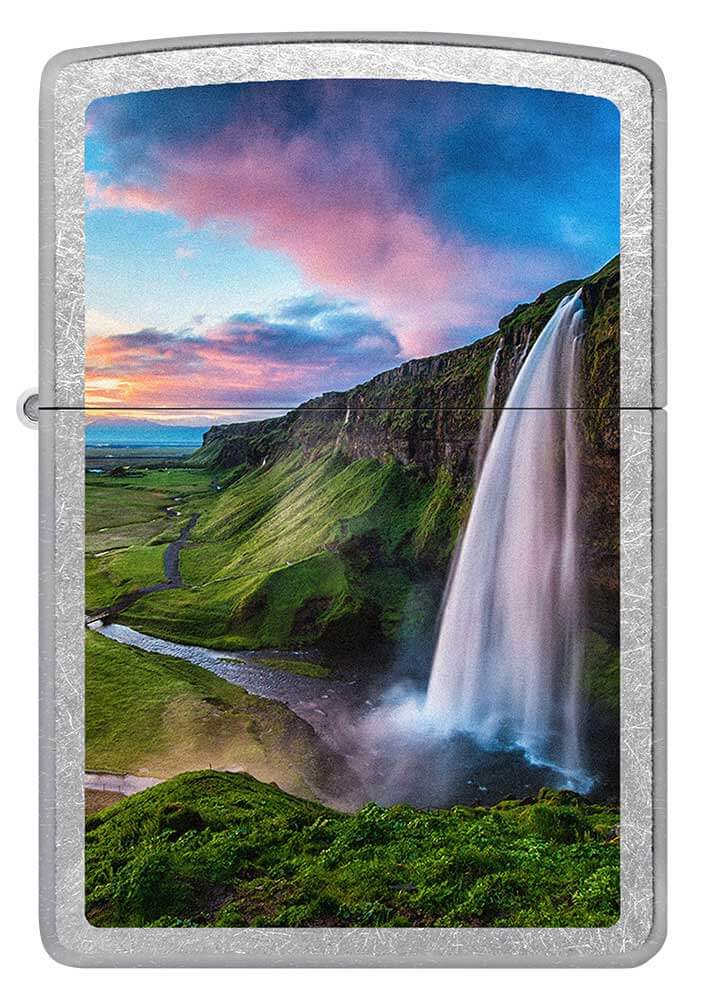 ZIPPO – Seljalandsfoss Street Króm