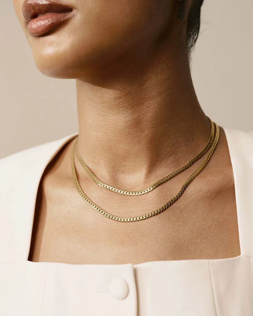 Serpentine Chain Necklace