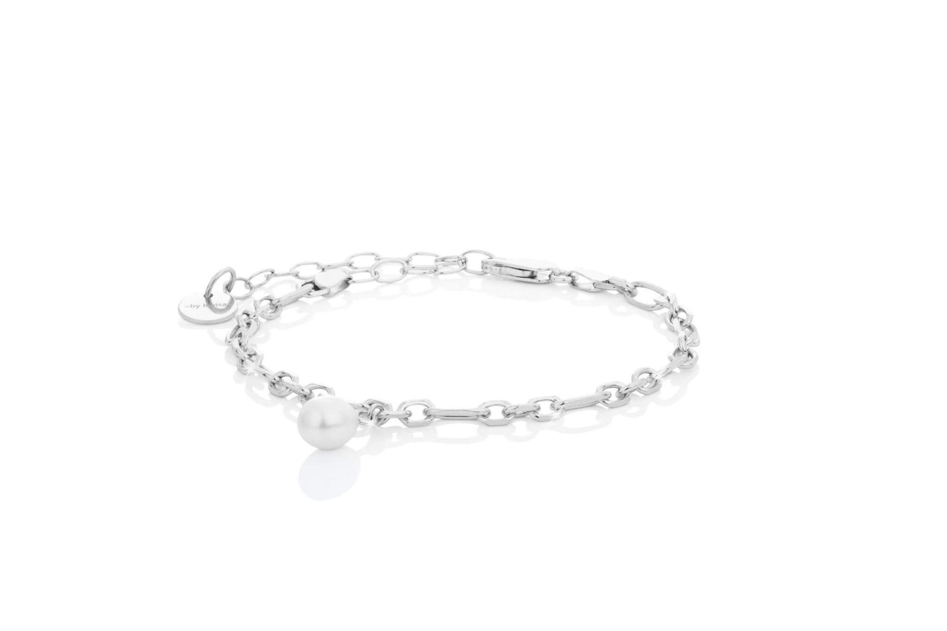 BYLOVISA – HAF – GRÓFT ARMBAND 1 PERLA