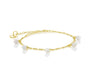 BYLOVISA - Haf - Fínt Armband 5 Perlur