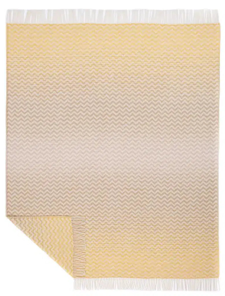 ULLARTEPPI – OMBRE – MJÚKT GULL