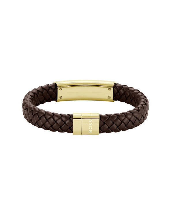 BOSS – LEÐURARMBAND