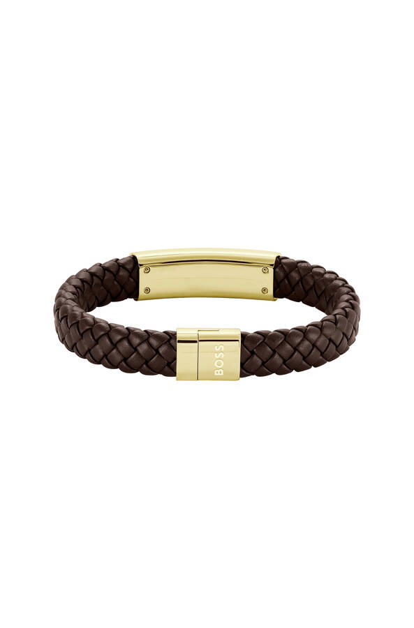 BOSS – LEÐURARMBAND