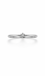 GULLHRINGUR – 14 KT – DEM 0,05 ct