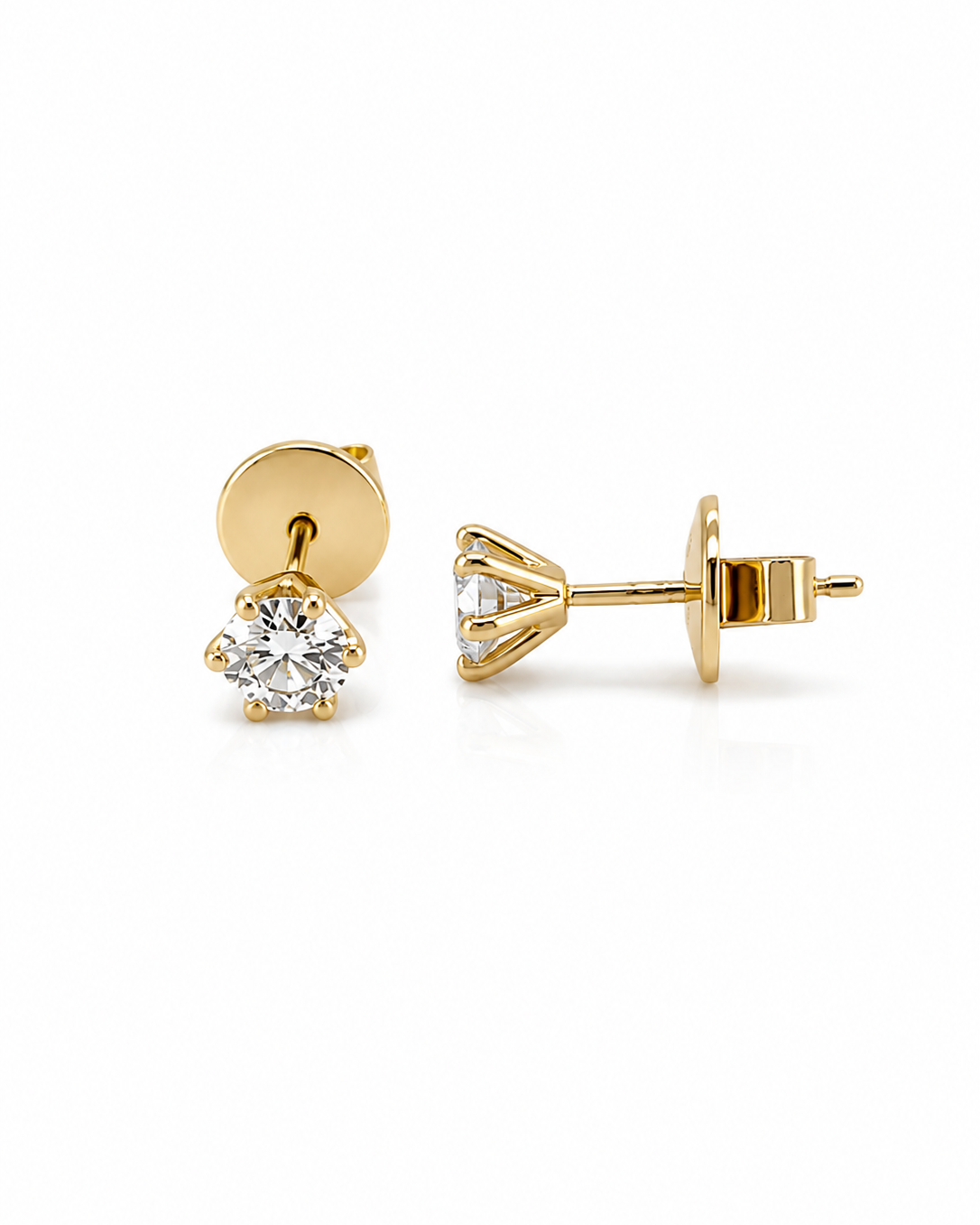 GULLEYRNALOKKAR  – 14 KT – DEM 0,5 ct