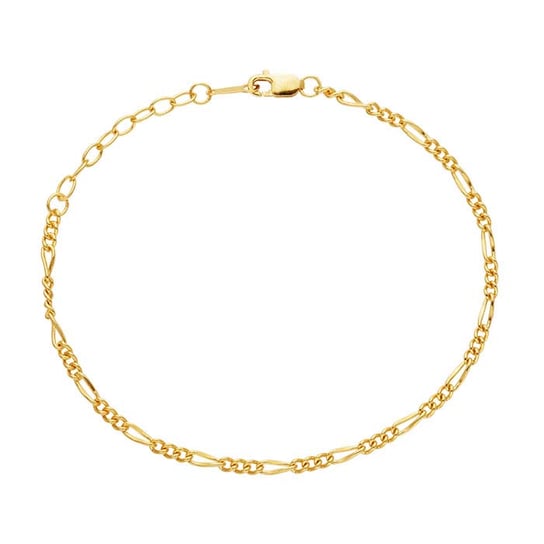 Rio Armband - 14 kt fyllt gull - Figaro