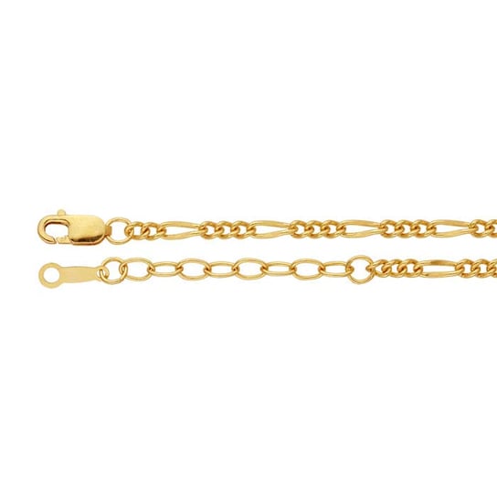 Rio Armband - 14 kt fyllt gull - Figaro