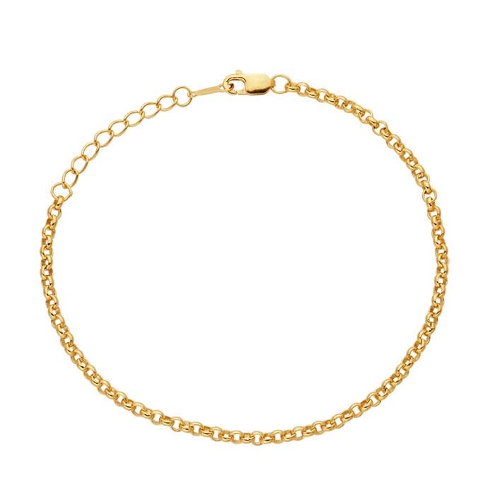 Rio Armband - 14 kt fyllt gull - Rolo