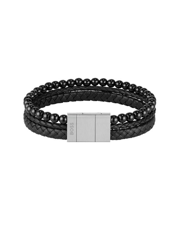 BOSS – LEÐURARMBAND