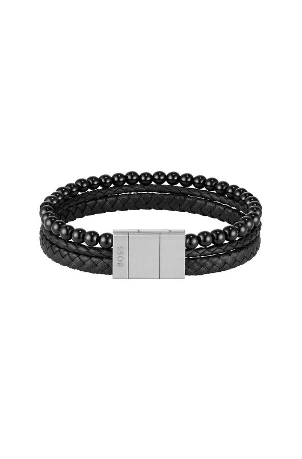 BOSS – LEÐURARMBAND