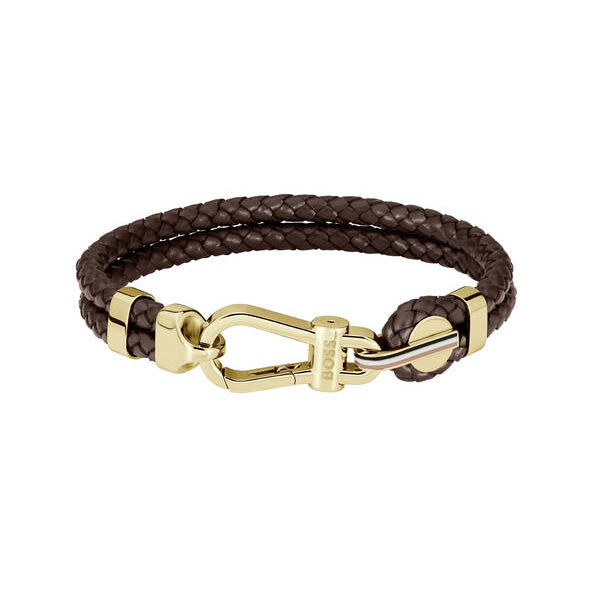BOSS – LEÐURARMBAND