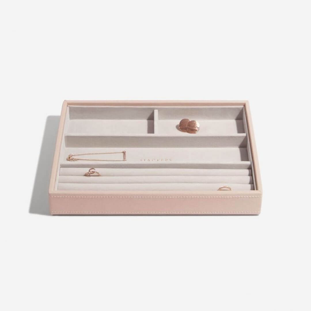 Stackers box bleikt fyrir hringi og armbönd 