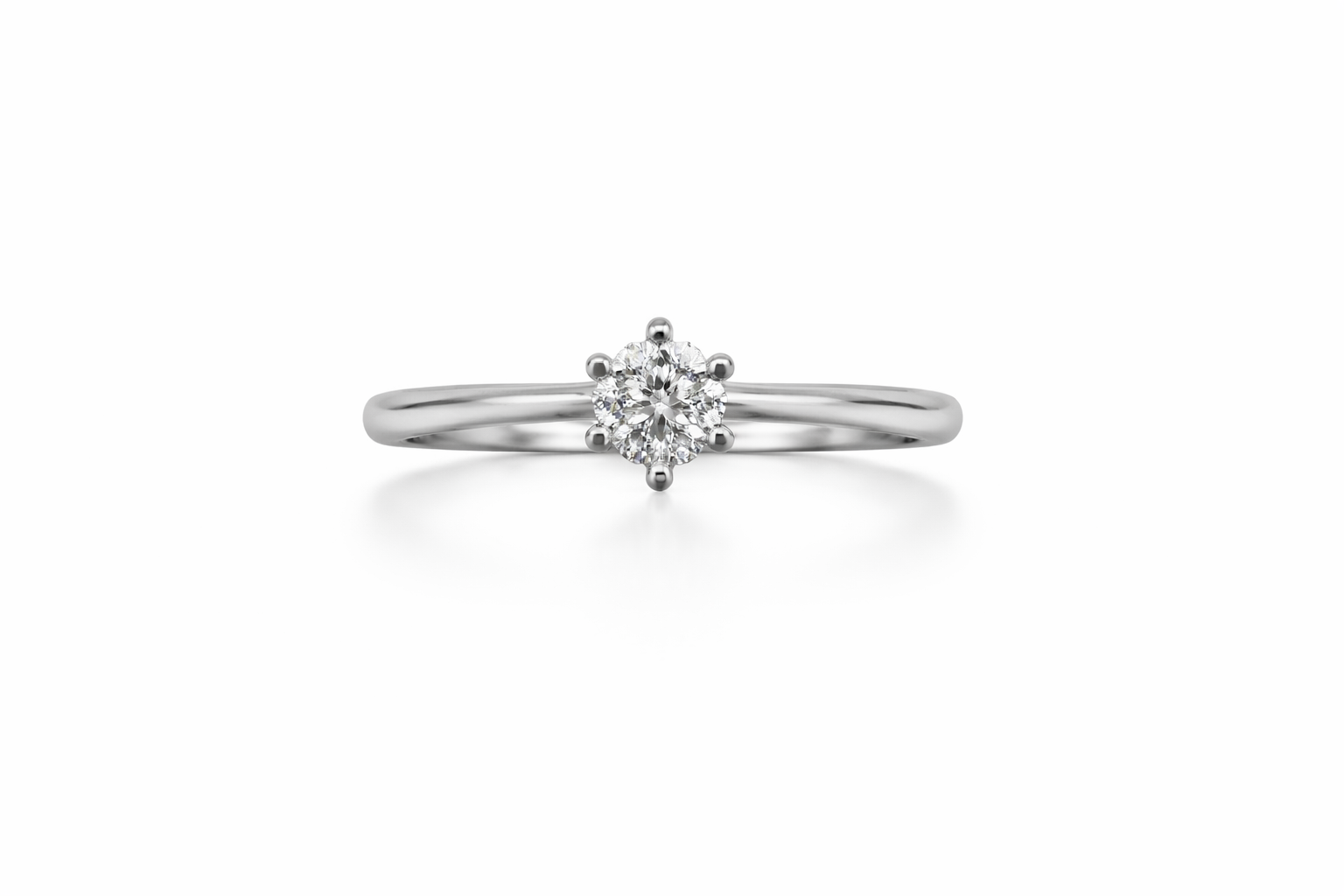 GULLHRINGUR – 14 KT – DEM 0,40 ct
