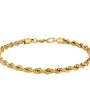STÁLARMBAND – GYLLAÐ - GLANS