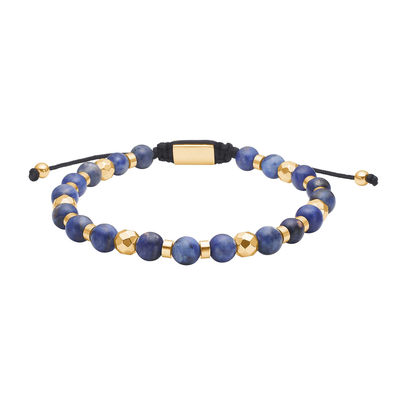 Armband – sodalít – stál – 6mm