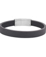 SVART LEÐURARMBAND