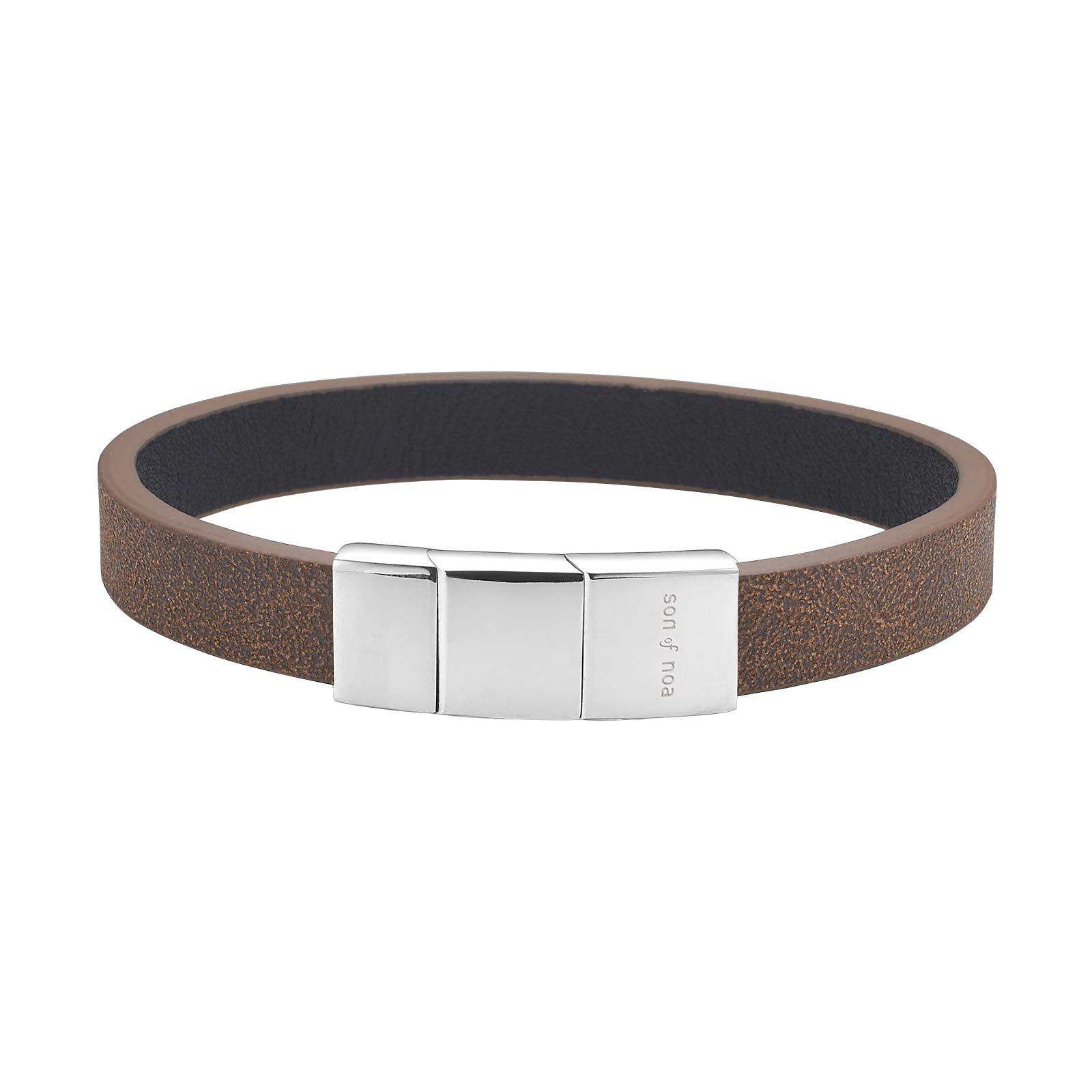 BRÚNT LEÐURARMBAND