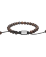 Armband – ilmenít – stál – 6mm