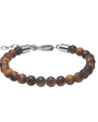 Armband – Tígrisauga – stál – 6mm