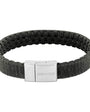 GRÁTT LEÐURARMBAND