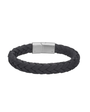 SVART LEÐURARMBAND