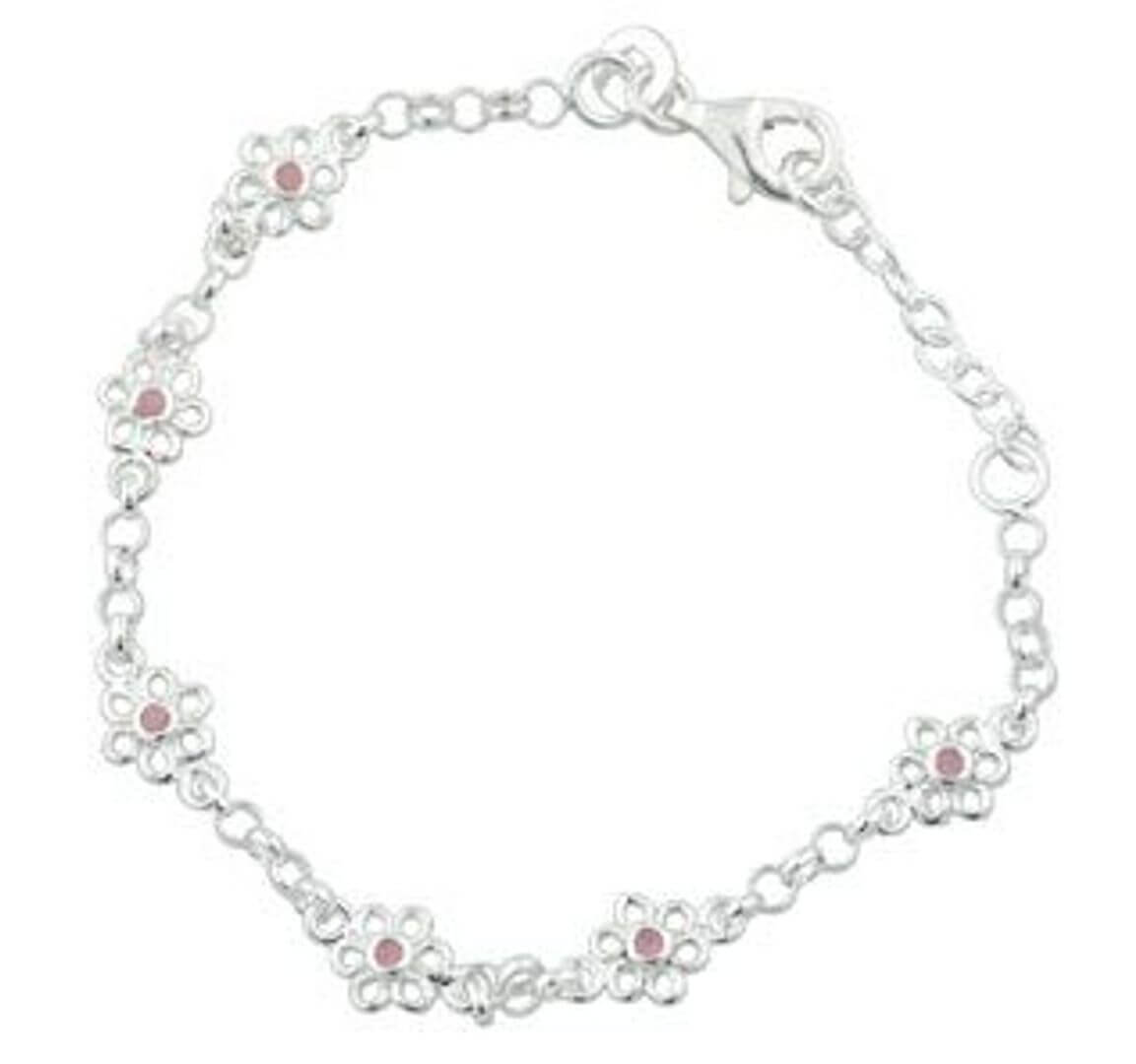 Silfur barnaarmband