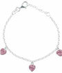 SILFUR – ARMBAND – HJÖRTU