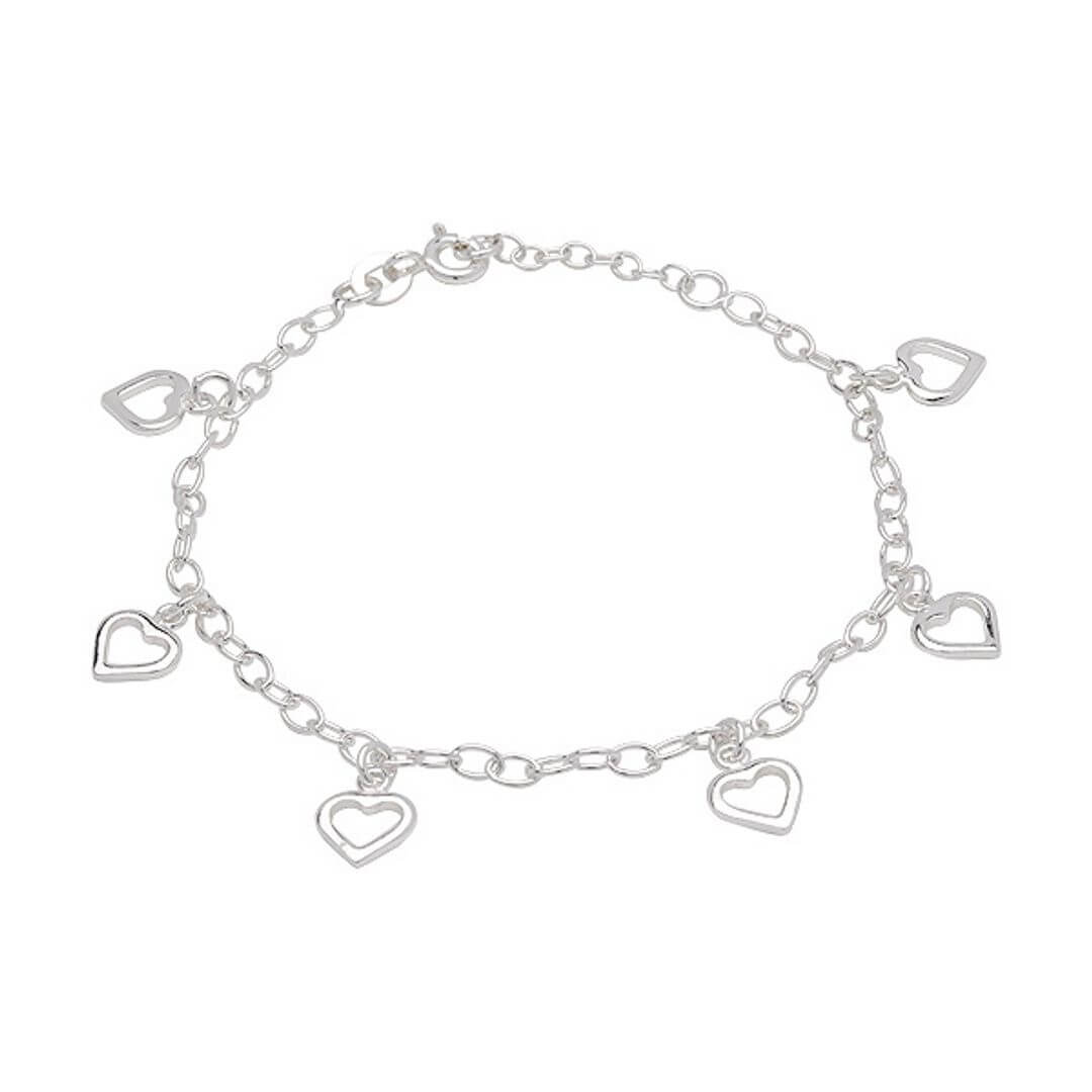 Silfur barnaarmband