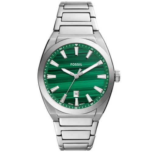 FOSSIL – HERRAÚR – EVERETT - MALACHITE SKÍFA