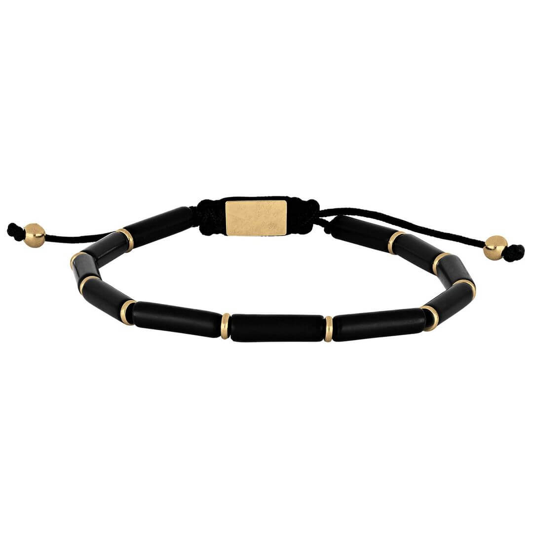 Ónyxkúlu armband 