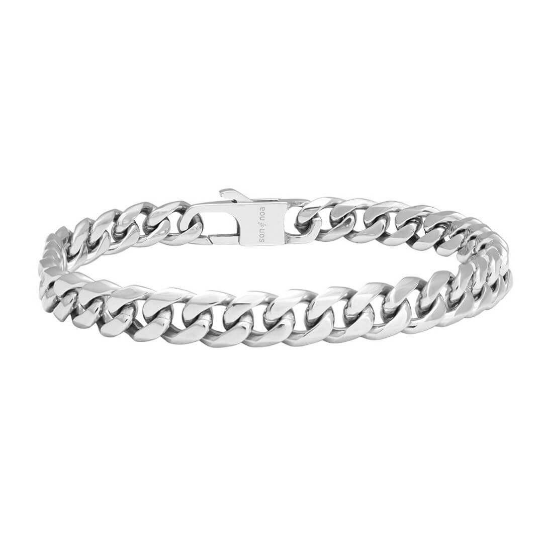 Stálarmband glans 