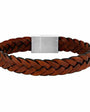 BRÚNT LEÐURARMBAND