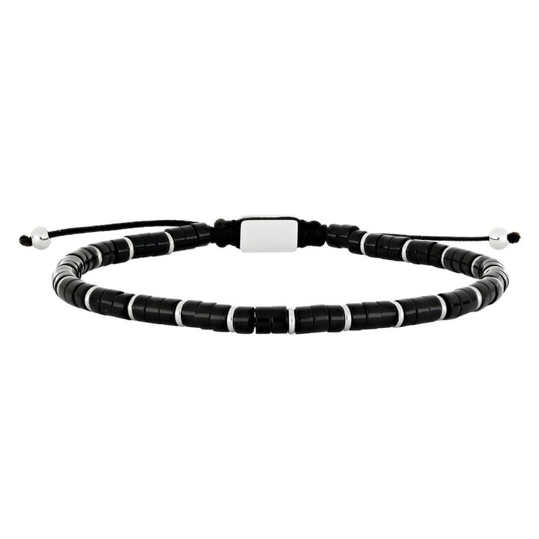 Ónyxkúlu armband 