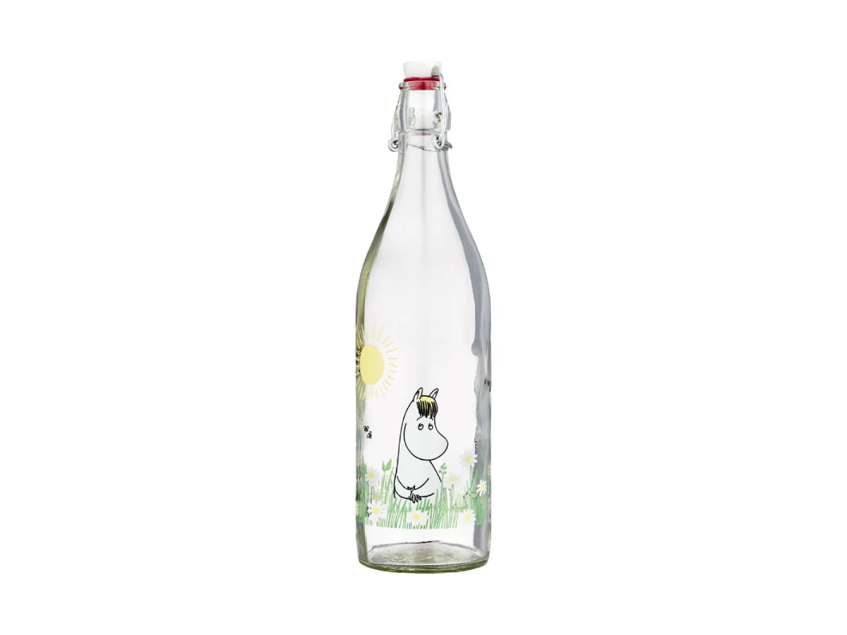MOOMIN GLERFLASKA 1L Meadow