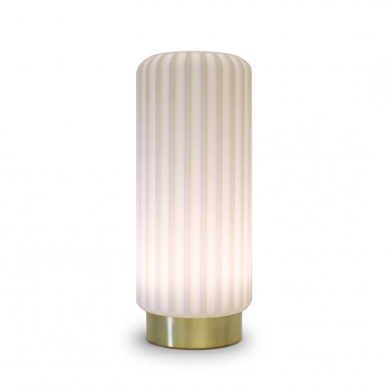Led borðlampi – Hvítur