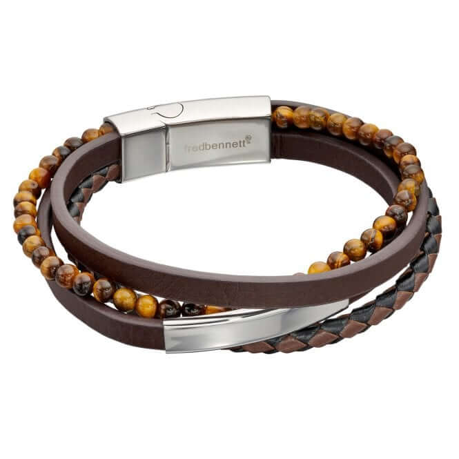 FRED BENNETT – LEÐURARMBAND