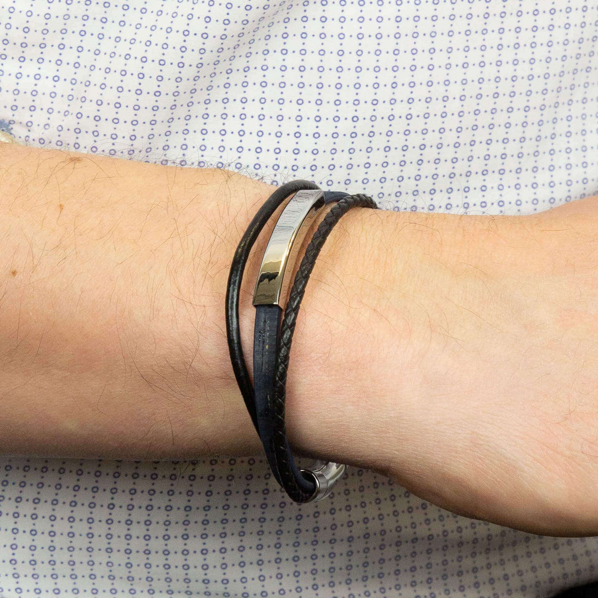 FRED BENNETT – LEÐURARMBAND