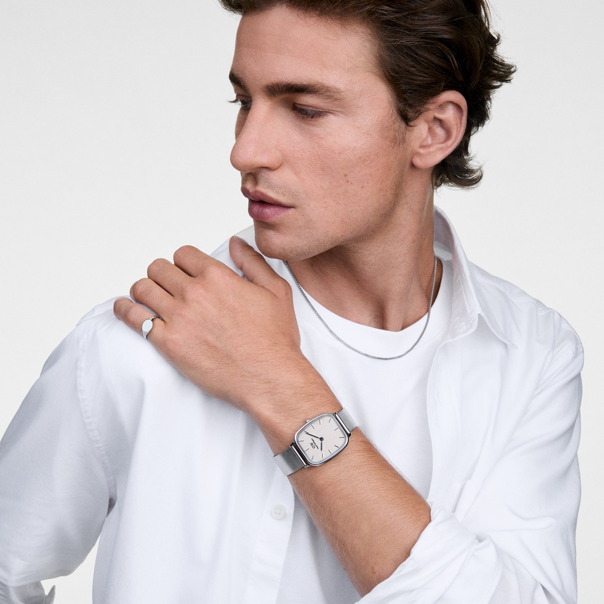 Daniel Wellington - Vintage Sterling - Silver - 32x36.5mm