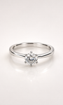 GULLHRINGUR – 14 KT – DEM 0,50 ct